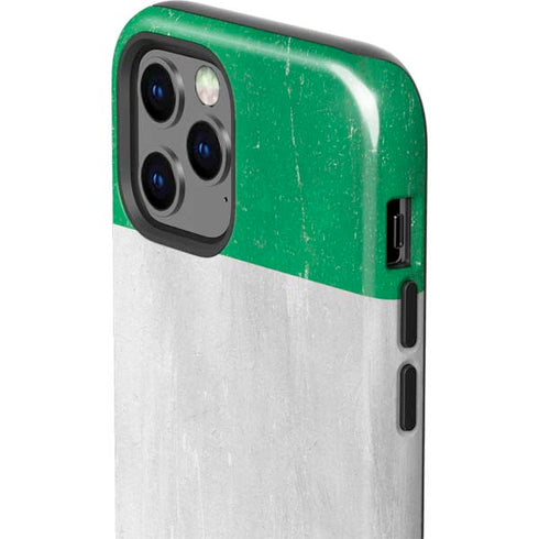 Nigeria Flag Distressed iPhone 12 Pro Impact Case